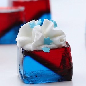 3.4M views · 25K reactions | Red, White, & Blue Gelatin Shots | Tasty | Facebook