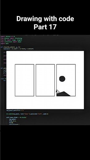 Drawing with code part 17 #programming #art