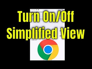 Android Phone - How to Turn On or off Simplified View for Web Pages on Chrome [Tutorial]