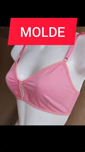 Tutorial de brasier tipo top de algodón