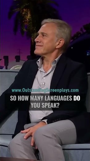 Brad Pitt on Christoph Waltz speaking FOUR languages