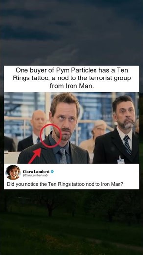 Buyer of Pym Particles Bears Ten Rings Tattoo