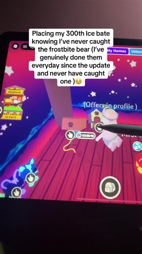 I genuinely don’t understand how ppl had Megas the first day . I haven’t even gotten ONEEEE still 😒#adoptme #frostbitebear #adoptmepets #fyp #roblox