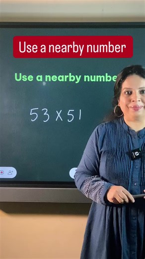 Working around a nearby number can make multiplication feel lighter.