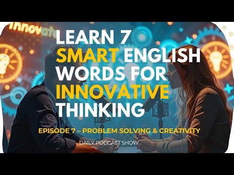 Episode 7 – Learn 7 Smart English Words for Innovative Thinking