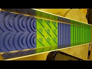 orpaillage / 3D printe Sluicebox rifle plates gold-panning