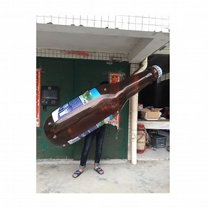 [Hot Item] Boyi Inflatable Bottle Balloon Giant Inflatable Drink Air Bottle