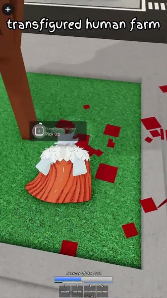 transfigured human mc farm#jjs #jjk #jujutsukaisen #jujutsushenanigans #roblox #yuji #fyp #insane
