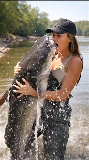 Strongest Fish Slap Ever Caught on Camera 😳#shorts#trending#viral