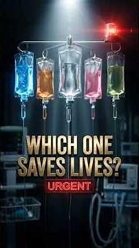 ✅ IV Fluids EXPLAINED: Which One Saves Lives? 💉 #medical #doctoradvice