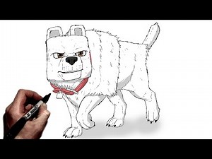 How To Draw A Wolf (Dennis ) | Step By Step | Minecraft Movie
