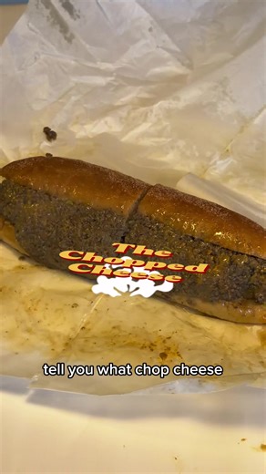 The Chopped Cheese, a bodega classic If you know you know 🗽🥖 Only at Alfonso’s Deli