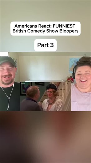 Americans React: FUNNIEST British Comedy Show Bloopers #viral #foryou #funniest #british #comedy