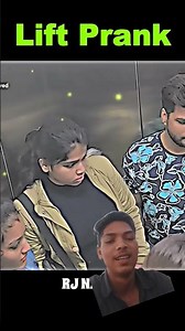 Cute Girl Unexpected Reaction Ghost Prank 😅 Don't Miss The End 🫶Credit- Rj Naved 😚#rjnaved​ #comedy​