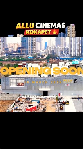 Allu Arjun's new theater in Kokapet🤩