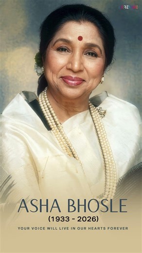 A Tribute to Asha Ji ✨🙏