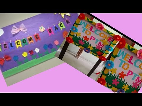 Top 20 Welcome back to school bulletin board | welcome back board decoration