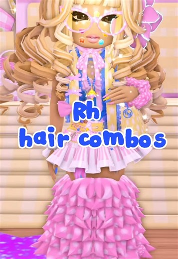 Creative Hair Combos for Royale High Divas