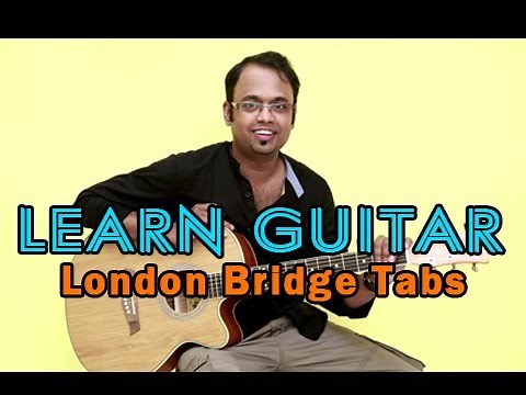 How To Play London Bridge is Falling Down - Guitar Lesson