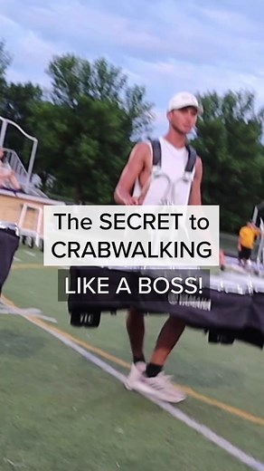 Sideways marching 📈🚀 #drumline #marchingband #drumcorps