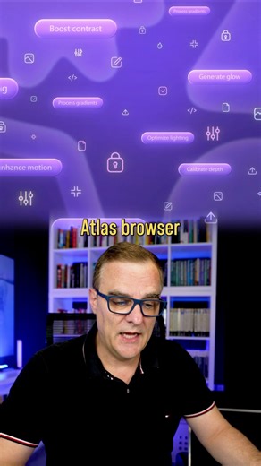 ChatGPT Atlas Browser Revealed #openai #browser #ai | David Bombal