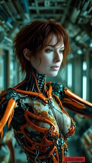 LENA CYBORG 2.0 Upgrade Version! Cinematic Sci-fi Short Film "Sh'e is Beautiful" Scene 2026 / Sora 2
