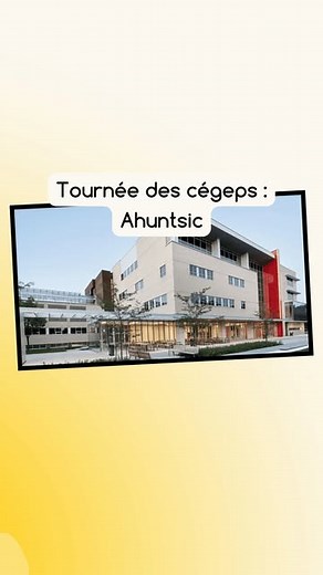 Cegep on Instagram: "Découvre le Collège Ahuntsic et ses installations! Savais-tu que le Collège Ahuntsic est le premier collège francophone en Amérique à offrir un programme en Technologie de médecine nucléaire? #cégep #étudiant #enseignementsupérieur #programme #collège"