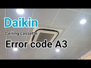 Daikin | How to clean drain pump | ceiling cassette.