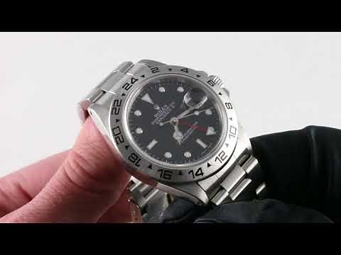Rolex Explorer II 16550 Luxury Watch Review