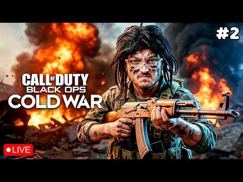 🔴Call of Duty Black Ops Cold War LIVE 🔥Part 2 | FPS Shooter Campaign Gameplay