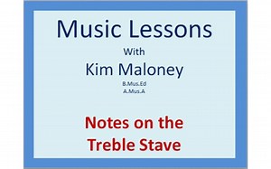 Treble stave notes | Educreations