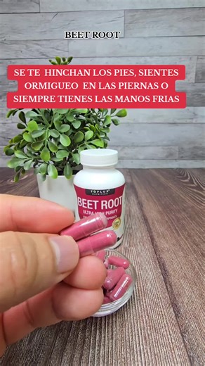 Beet Root de Alta Potencia de Toplux Nutrition, Apoya la circulación, la energía Bienestar y vitalidad #beetroot #tiktokshopholidayhaul #TikTokShopCreatorPicks #wellness #supplements