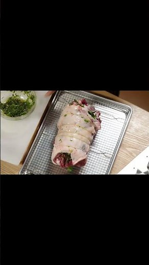 Stuffed Boneless Leg Of Lamb | Tying Lamb the Right Way