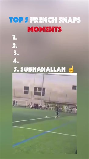 Les 5 Meilleurs Moments de Snap en Football