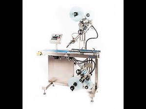 P100 Automatic Top & Bottom Container Labelling Machine | Premier Labellers