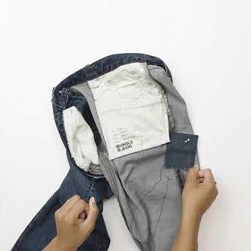 UNIQLO PRESENTS: Fix a Pants Pocket Hole
