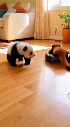 Bamboo Bros: Reasons Why Pandas Shouldn't Use Robot Vacuums... 🐼