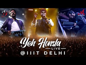 Yeh Honsla - Live @ IIIT Delhi | #SalimSulaiman, Vipul Mehta, Raj Pandit | Dor | #MerchantRecords