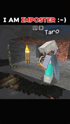 I AM IMPOSTER ? #minecraft #shorts #gaming