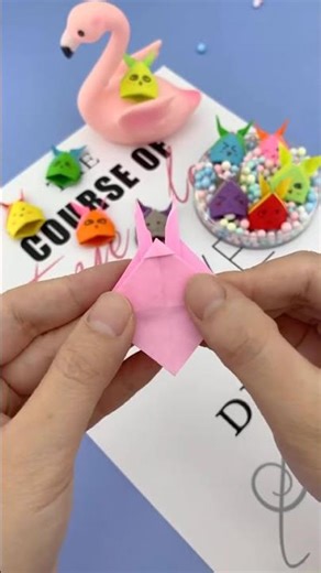 Easy Paper Rabbit 🐰 | DIY Origami Finger Puppet ✂️ | #PaperCraft #EasyCrafts#ArtAndCraft #shorts