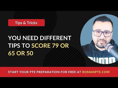 How to score 79 or 65 or 50