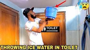 1.7M views · 70K reactions | Throwing Ice Water Prank In Public Toilet Prank ! | MOUZ PRANK | MOUZ PRANK | Facebook