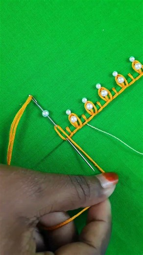 Beautiful border lace embroidery tutorial ...#tuesday #tattooshop #vintagehomedecor