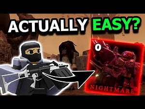 How To Beat Chapter 3 Nightmare Mode with the EASIEST Way Possible *SOLO*