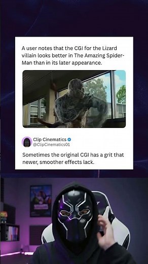 The Lizard’s Better CGI in The Amazing Spider-Man