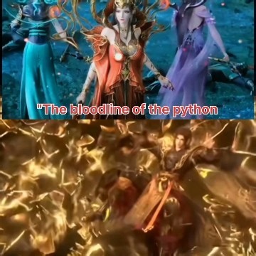 "blood inheritance of python 9 🔥💜(BTTH)"