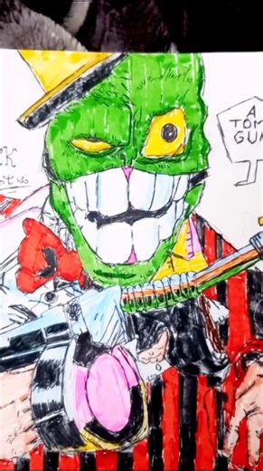 The Mask Drawing 💚🎭 | Iconic Green Character Pencil Art #Shorts #viralvideo #shortsfeed #themask
