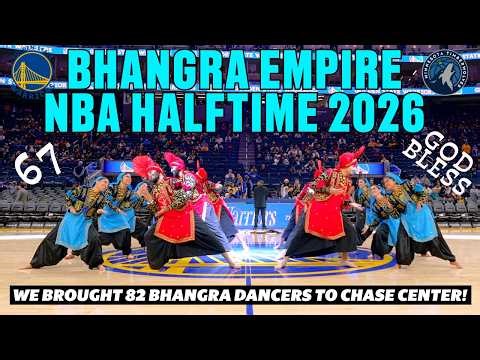 Bhangra Empire @ NBA Halftime Show (Warriors vs. Timberwolves) 2026