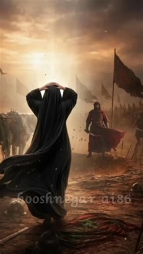 r.safiloo on Instagram‎: "🖤 شهادت بانوی صبر و رسالت، حضرت زینب (س) روایتی تصویری از اوج ایمان، شجاعت و ایستادگی… این کلیپ با هوش مصنوعی و عشق ساخته شده، برای دل‌هایی که با نام زینب آرام می‌گیرند. اگر شما هم برای مناسبت‌های مذهبی، کلیپ‌های احساسی و حرفه‌ای می‌خواهید👇 📩 سفارش در دایرکت ✨ با یک لایک حمایت کن 🔔 پیج رو فالو کن تا کارهای خاص بعدی رو از دست ندی @hooshnegar_ai86 #حضرت_زینب #شهادت_حضرت_زینب #یا_زینب #شهادت_حضرت_زینب_سلام_الله_علیها #کلیپ_مذهبی"‎