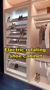 Electric function rotating shoe rack storage. #aleadhome #highendcustom #highendprojects #cabinet #cabinets #customkitchencabinets #balcony #cabinetdesign #interiordesign #kitchenrenovation #storagesolutions #furnituredesign #diy #love #art | Alead Kitchen & Wardrobe Custom